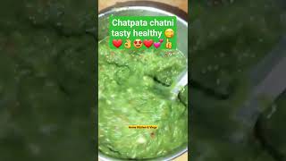 tasty healthy chatpata chatni mooli dhaniya ki chatpata chatni recipe shortvideos video cooking [upl. by Ahseem]