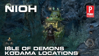 Nioh  Isle of Demons Kodama Locations [upl. by Hardie]