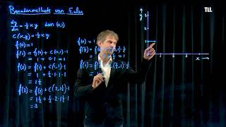 Eulers benaderingsmethode voor differentiaalvergelijkingen [upl. by Tuppeny]