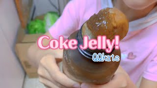 How to make frozen coke bottle jelly with two ingredients Suitable for children [upl. by Notlew]