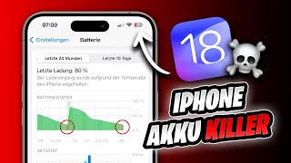 iOS 18 Akku schnell leer 🪫 DAS musst du TUN um Akku zu sparen [upl. by Inglis66]