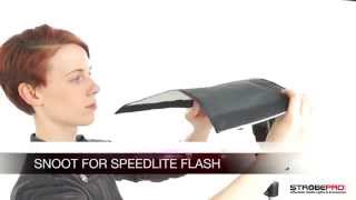 SnootReflector for Speedlite Flash [upl. by Notffilc]