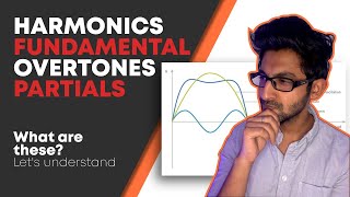 Harmonics Overtones Partials Fundamental  Easy Explanation  Logic Pro X [upl. by Aoht]