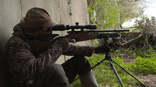 The Airgun Show – dusk rabbit and squirrel hunt PLUS the Walther LG400 Field Target… [upl. by Sordnaxela]