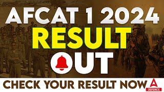 AFCAT 1 2024 Result Out  How to Check Your Result  Check AFCAT 1 2024 Result [upl. by Branden671]