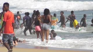 Grand Bassam Beach on the Weekend  Very Nice Ivory Coast  Côte dIvoire [upl. by Curry323]