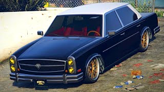 GTA SUMMER UPDATE Benefactor Glendale CUSTOM BENNYs carCUSTOMIZATION [upl. by Llerod]