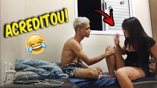 TROLLEI MINHA NAMORADA TERMINANDO E ELA CHOROU [upl. by Anigroeg]