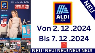 ALDI Süd Prospekte Angebote Werbung Gültig von 21224 bis 71224​ Werbung DE [upl. by Odracir933]