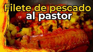 Filete de pescado al pastor  receta extra [upl. by Haididej]