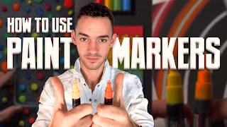 Everything about Paint Markers for Beginners 🎨✨🤩 [upl. by Allerus]