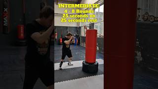 Free Standing Punch Bag Cardio Routine to Boost Sparring Endurance 💪💨 kickboxing mma [upl. by Ellecrag]