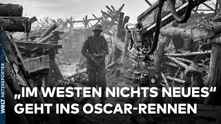 NETFLIXVerfilmung quotIm Westen nichts Neuesquot geht für Deutschland ins OscarRennen [upl. by Anillek]