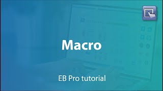 Weintek EasyBuilder Pro tutorial  25Macro  part1 [upl. by Skerl]