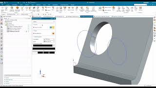 Siemens NX Sheet Metal Normal Cutout  NX 2406 [upl. by Patterman]