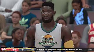 NBA 2K25 HAWKS VS AIRMEN 2 SEASON 5 PS5 [upl. by Annoik695]