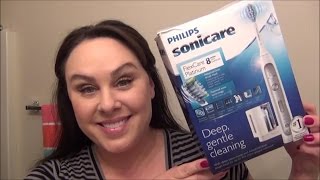 REVIEW  Phillips Sonicare Flexcare Platinum Series 8 [upl. by Mehcanem]