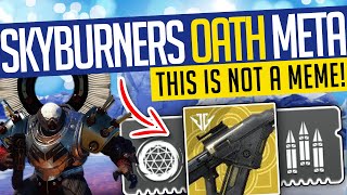 Destiny 2  SKYBURNERS OATH META EXTRA Cabal Damage amp MUST TRY Build  Season of the Chosen [upl. by Naashom264]