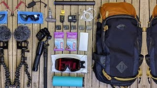 Whats In My Snowboard Backpack [upl. by Jahdiel]