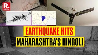 Earthquake of 45 Magnitude Strikes Maharashtras Hingoli No Casualty Reported [upl. by Apgar781]