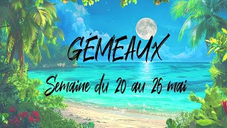 ♊ GÉMEAUX ♊  PLEINE LUNE en Sagittaire et semaine du 20 au 26 mai [upl. by Ettennan]