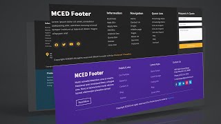 17 free Elementor Footer Templates By Mc Starters  How to Use Footer In Website [upl. by Lizette]