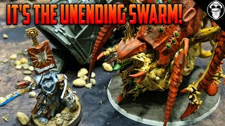 BUGS First Impression of the Unending Swarm  Batrep After Action Report  Warhammer 40000 [upl. by Laurentia]