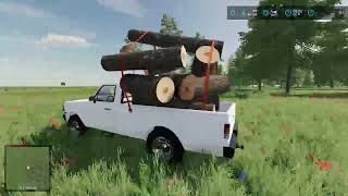 farm view island Farming Simulator22start 0fs22 survival challenge ep1 [upl. by Yentrok]