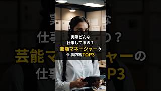 芸能マネージャーの仕事内容TOP3 shorts 雑学 海外の仕事 仕事 求人 雑学 給料 転職 稼ぐ 海外就職 グローバル 海外ライフ 海外移住 移住 [upl. by Player216]