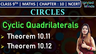 Class 9th Maths  Theorem 1011  Theorem 1012  Chapter 10  Circles  NCERT [upl. by Ecydnak]