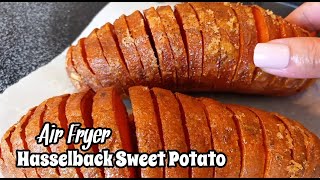 Air Fryer Hasselback Sweet Potato  How to make Hasselback Sweet Potato [upl. by Pyotr]