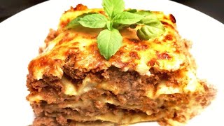 RECETTE DE LASAGNE À LA BOLOGNAISE😋 [upl. by Chui457]