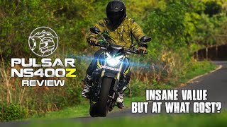 2024 Bajaj Pulsar NS400Z Review  Sagar Sheldekar Official [upl. by Aharon]