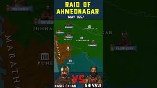 Shivaji vs Nasiri khan  Mughal–Maratha Wars [upl. by Xuaeb425]