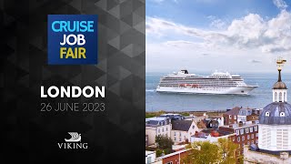 Cruise Job Fair  London 2023 [upl. by Aaren]