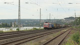 Eisenbahnromantik am Rhein  Von Koblenz bis Neuwied [upl. by Cris608]