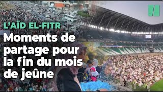 Aïd ElFitr  moments de partage et de joie pour la fin du mois de jeûne [upl. by Lasyrc]