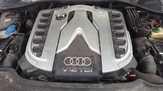 Осмотр Audi Q7 V12 Запуск не прогретого 60TDI [upl. by Larisa]