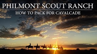 Philmont Scout Ranch How to Pack for Cavalcade [upl. by Bonni]