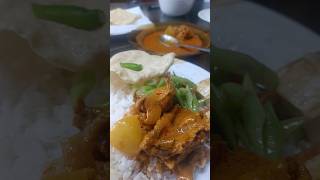 KARI AYAM kariayam foodie cooking menukampung shorts menusimple food papadom vlog [upl. by Baese]