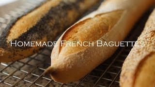 French Baguettes  Long Fermentation – Bruno Albouze [upl. by Hull]