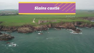 The abandoned Slains castle in Scotland [upl. by Melissa]