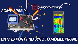 ADMT200SY Water Detector data export and synchronization to mobile phone detector de agua [upl. by Ordnassela]