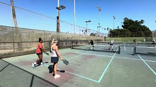 Memorial Park Brittany amp Patrice vs Autumn amp Bianca Game 2 [upl. by Llebyram650]