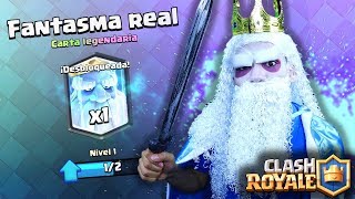 ¡Soy un FANTASMA GANO la NUEVA CARTA de Clash Royale  ANTRAX ☣ [upl. by Idnyl]