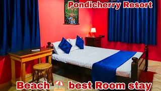 Best Place To Stay In PondicherryCheapest And budget friendly Resort In puducherry pondicherrytour [upl. by Ehcrop]