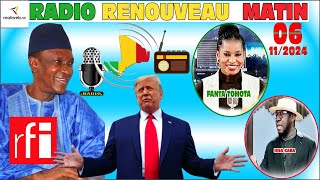 LE MATINAL DE LA RADIO RENOUVEAU FM du 06 NOVEMBRE 2024 [upl. by Happy]