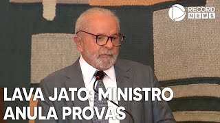 Ministro do Supremo anula provas contra Lula na Lava Jato [upl. by Miehar]