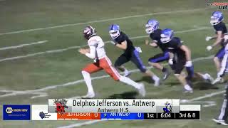 Delphos Jefferson vs Allen East Football 1142022 [upl. by Azil602]