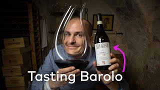 ELIO GRASSO BAROLO  THE WINE TASTING [upl. by Bencion]